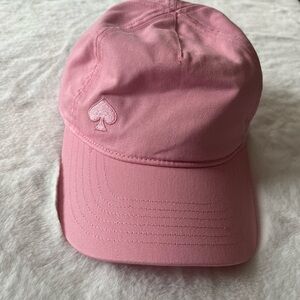 NWT Women’s Kate Spade Pink Bow Baseball Cap with Spade Logo
